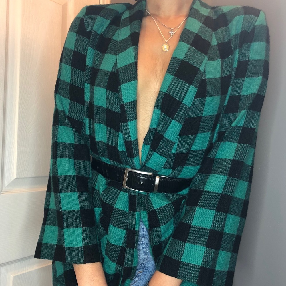 gingham blazer - Picture 6 of 7